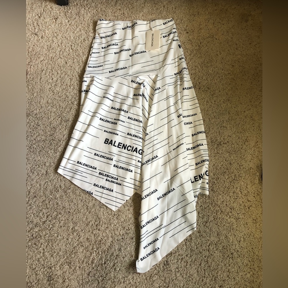 Balenciaga White Skirt NWT